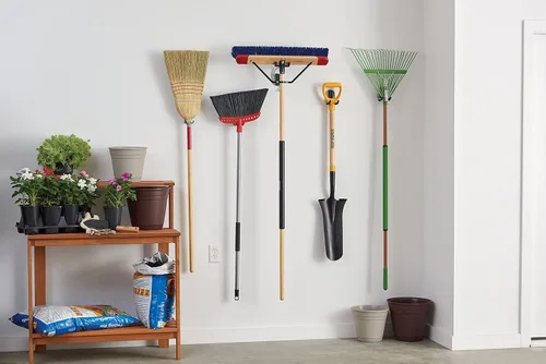 Miniatura 13 de Harper Escoba de empuje de 24 pulgadas con cerdas rígidas, superficie rugosa húmeda/seca al aire libre de alta calidad, para mantillo, grava, secado