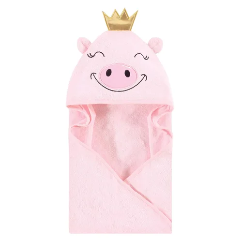 Miniatura 54 de Hudson Baby Toalla unisex de algodón con capucha con cara de animal para bebé, abeja amarilla, talla única Amarillo Bee