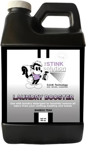 The Stink Solution Desodorizante potenciador de ropa para un olor fuerte para eliminar el olor a sudor de la ropa, ropa de cama, toallas y todas las