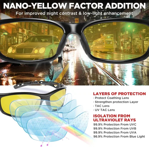 Miniatura 4 de RIVBOS Sunglasses for Men Women Polarized UV Protection Sports Fishing Driving Shades Cycling RB833
