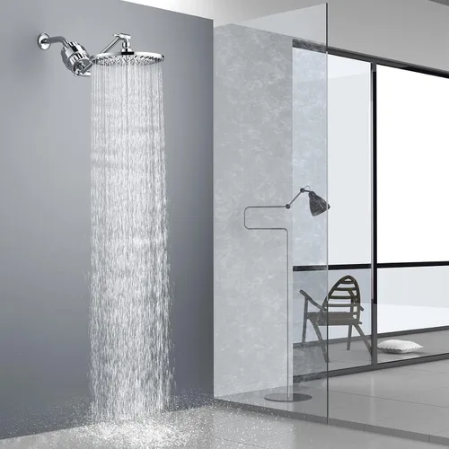 Miniatura 7 de BRIGHT SHOWERS Filtro de ducha, filtro de cabezal de ducha de alto rendimiento, filtración de 3 etapas para eliminación de agua dura y cloro, mejora