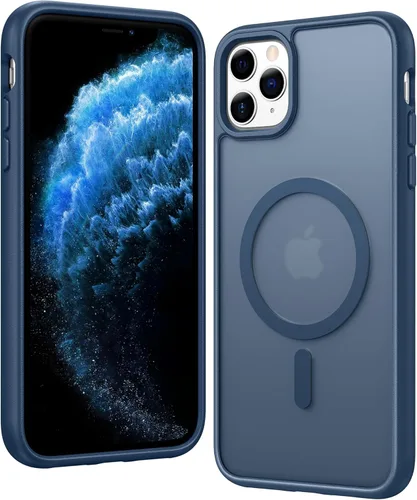 Miniatura 122 de FNTCASE Funda para iPhone 13 Pro-Max: Fundas magnéticas transparentes compatibles con Magsafe Slim anti amarillamiento protección contra caídas