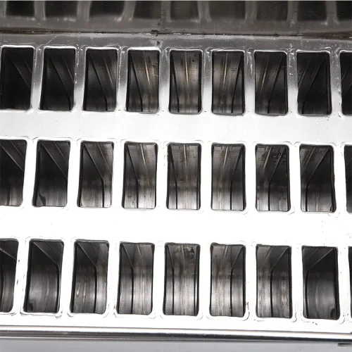 Miniatura 7 de 30 moldes de acero inoxidable para helados congelados, bandeja para congelador, soporte para palitos de helado comercial, plateado (tipo 1)