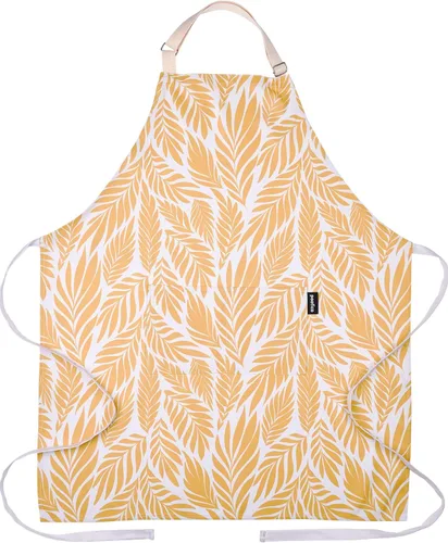 Miniatura 11 de Delantales de cocina ajustables de alta calidad para mujer con bolsillos, delantal de cocina impermeable de polialgodón Bonito diseño floral