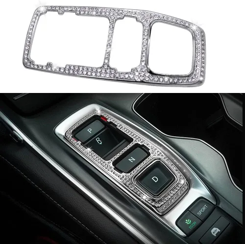 Miniatura 12 de Calcomanía brillante para cubierta de botón de advertencia de peligro compatible con Honda Civic/Accord de 10ª generación (2018-2022)