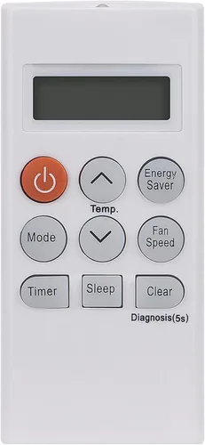 AKB73598009 Reemplazo de control remoto de CA compatible con LG Dual Inverter Smart Window Air Conditioner LW1222IVSM LW1817IVSM LW2217IVSM