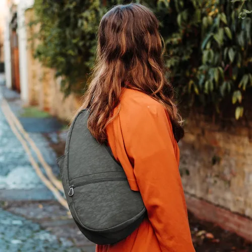 Miniatura 4 de AmeriBag Pequeño bolso trasero saludable de nylon envejecido