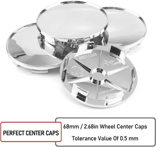 Miniatura 8 de RTRHINOTUNING - 4 tapas centrales de rueda de 2.677 in compatibles con XXR 002 969/530/531/RS5/CDR9/Rays Volk Racing roies/ze40, OD: 2.68''(2.677