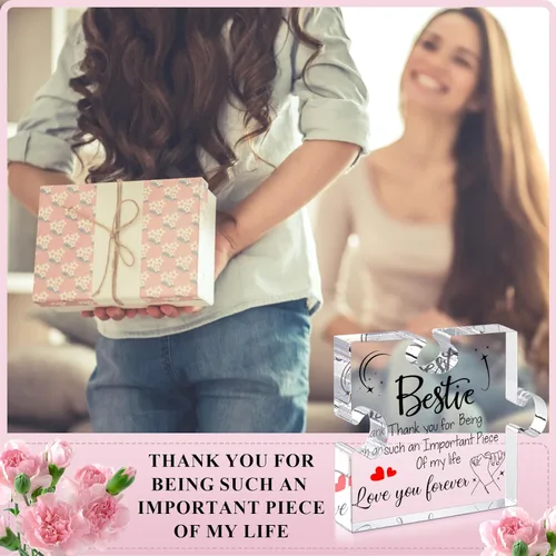 Miniatura 4 de LukieJac Regalos de cumpleaños para mejores amigas, regalo para mejores amigas, amigas, mujeres, mejores amigas, ideas de regalo para mejores