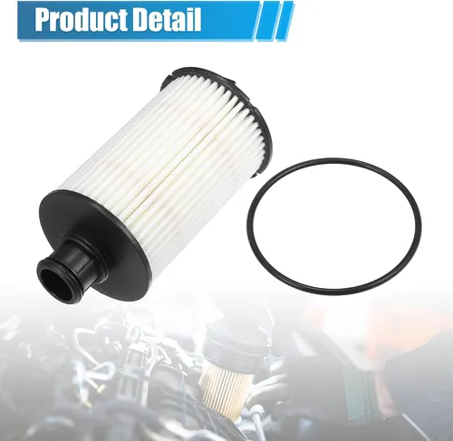 Miniatura 6 de X AUTOHAUX Filtro de aceite de motor de repuesto AJ812351 C2D3670 XR858593 LR011279 Filtro de combustible de aceite para Land Rover LR4 Base HSE