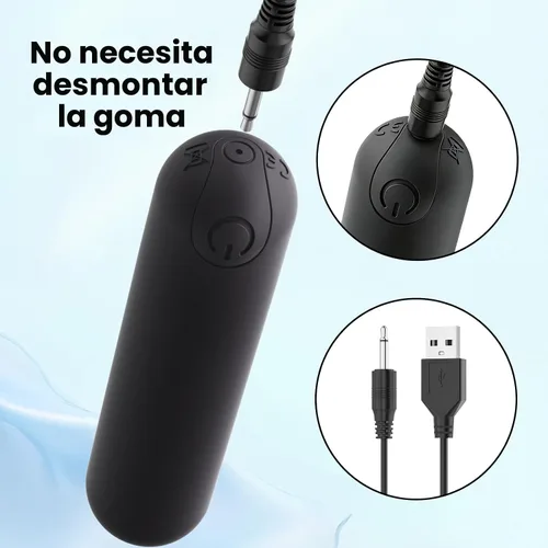 Miniatura 2 de Kverg Masajeador de espalda eléctrico de mano - Mini cuello de tejido profundo de mano impermeable y recargable Negro