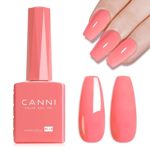 Miniatura 55 de CANNI - Esmalte de uñas en gel azul real, 1 unidad de 0.5 onzas, color azul marino, gel de cobalto oscuro profundo, para quitar el esmalte de uñas
