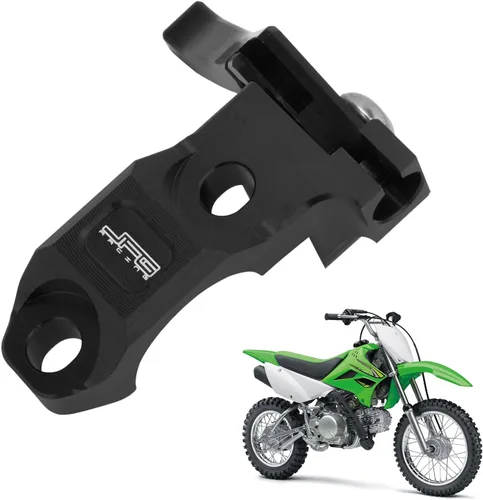 Miniatura 3 de AnXin Palanca de Arranque en Caliente con Abrazadera Giratoria CNC para CR CRF XR KDX KLX KX DRZ RM RMZ TTR WR YZ Motocicleta Dirt Pit Bike - Negro