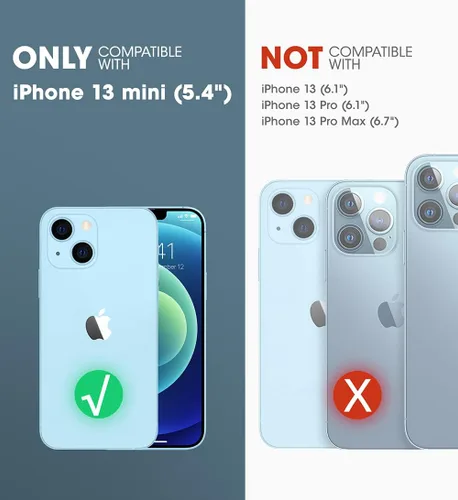 Miniatura 2 de SUPCASE Unicorn Beetle Pro Series - Funda para iPhone 13 Mini (versión 2021) de 5.4 pulgadas, protector de pantalla integrado de cuerpo completo