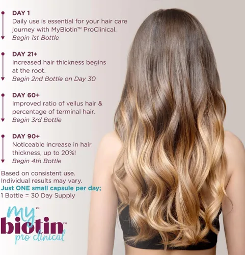 Miniatura 5 de Purity Products Paquete - MyBiotin ProClinical + MyKeratin Advanced Hair Therapy MyBiotin ProClinical (biotina, matriz MB40X, astaxantina)
