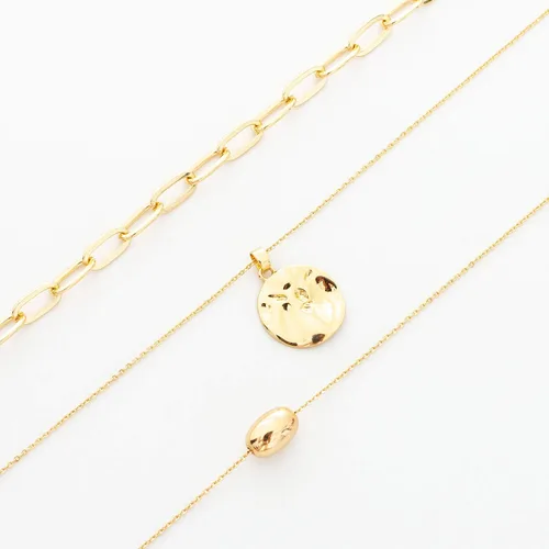 Miniatura 4 de BaubleStar Collar en capas de oro para mujer
