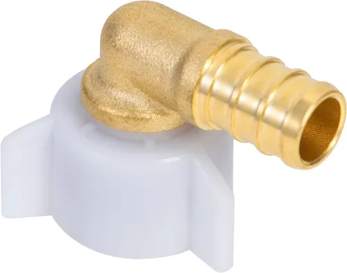 Miniatura 6 de PEX - Codo giratorio roscado hembra de 1/2 x 1/2 pulgada NPT NPSM, accesorios Pex de 1/2 pulgada 90 grados, adaptador hembra giratorio de 1/2