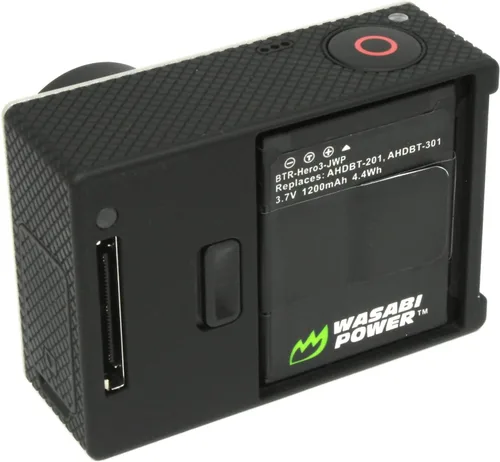 Miniatura 3 de Wasabi Power Batería para GoPro HERO3, HERO3+ y GoPro AHDBT-201, AHDBT-301, AHDBT-302 (1200mAh, 2 unidades)