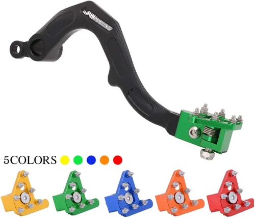 Miniatura 3 de Palanca de pedal de freno trasero para motocicleta AnXin para KX450F 2006-2018 KX450 2019-2024 KLX450R 2008-2019 moto de cross - Verde
