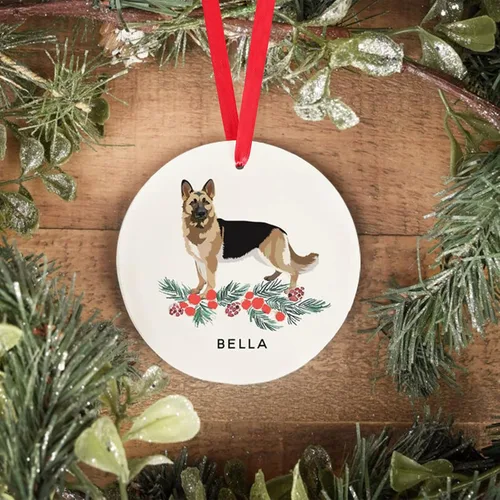 Miniatura 7 de Adorno personalizado para perro, adorno de Navidad personalizado Golden Retriever, regalos personalizados para amantes de las mascotas, regalos