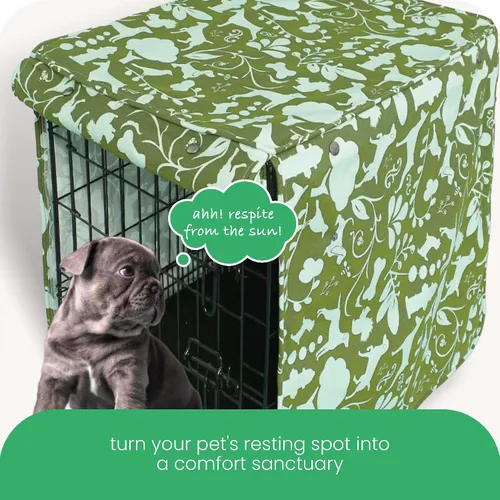 Miniatura 7 de Molly Mutt cubierta para jaula de perro, cubierta para perro, cubierta para jaulas de perro, cubiertas para jaulas de perro, crea una jaula de perro