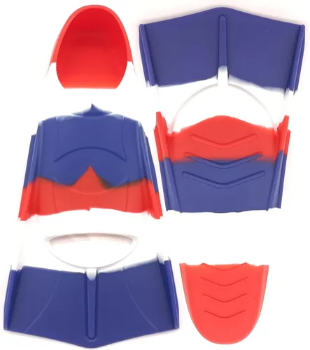 Miniatura 127 de Gugmoy Kids Swim Fins,Comfortable Silicone Flippers for Swimming and Diving,Size Suitable Beginners Kids Girls Boys Adults