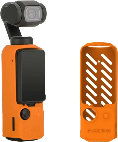Miniatura 7 de Funda protectora para DJI Osmo Pocket 3, Funda de silicona Bolsillo 3 Funda de cámara Protector de piel (negro)