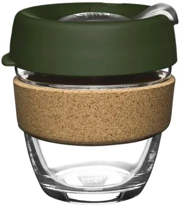 Miniatura 9 de Taza KeepCup Brew, de vidrio templado y corcho, Vidrio templado, Prensa