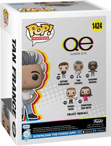 Miniatura 3 de Funko POP! TV: Queer Eye - Tan France - Figura de vinilo coleccionable - Idea de regalo - Producto oficial - para niños y adultos - Fans