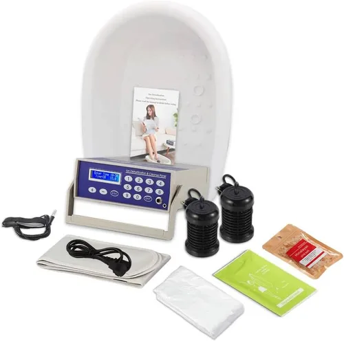 Máquina de baño de pies con desintoxicación iónica, máquina iónica de desintoxicación de pies, spa de pies, limpieza de células acuáticas, regalo
