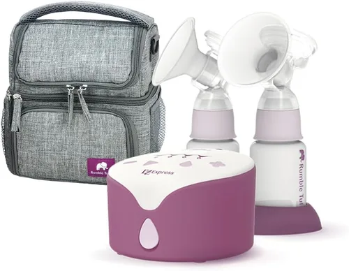 Miniatura 3 de Rumble Tuff EZ Express - Extractor de leche eléctrico con kits de colección clásica