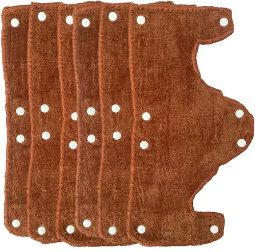 Miniatura 9 de Banda para el sudor para sombrero duro grande de color gris oscuro, forro de sombrero duro reutilizable y lavable de terry de algodón, se ajusta