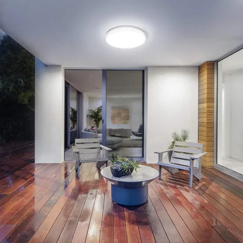 Miniatura 2 de Lepro - Lámpara de techo LED de montaje empotrado de 8.7 pulgadas para baño, resistente al agua, luz blanca diurna de 5000 K, 1500 lm, 15 vatios