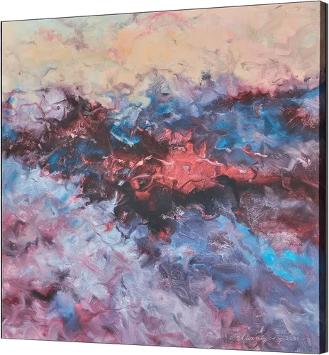 Miniatura 7 de Gloliv Lienzo decorativo para pared, pintura abstracta para decoración de pared, reproducción autorizada por artistas, impresiones de lienzo