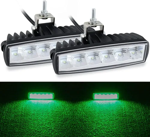 Miniatura 11 de STDYSUN Luces LED azules antiniebla de conducción para carretilla elevadora, luces de seguridad, 2 unidades, 30 W, 6 pulgadas, impermeables, luces