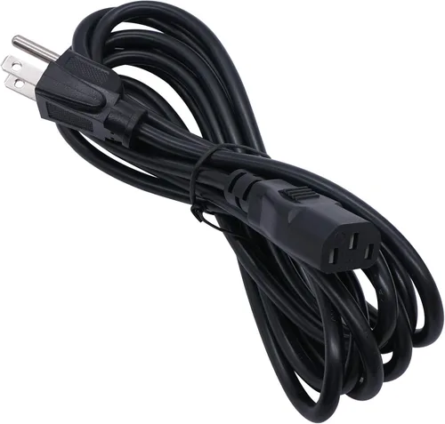 Miniatura 3 de TWTADE Cable de extensión de alimentación para monitor de TV, 10 pies, 3 clavijas, 10 A, 250 V, 18 AWG, certificado UL, cable de repuesto para VIZIO