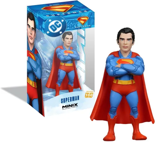 Miniatura 2 de MINIX Superman - Figura coleccionable de acción de 4.7 in, gama de iconos de película para fanáticos