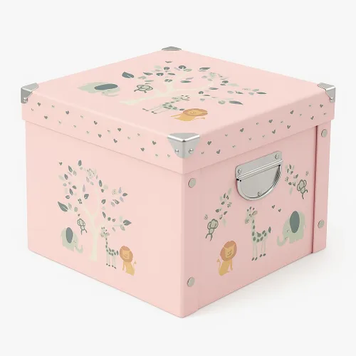 GroWings Caja de recuerdos para bebés, gran almacenamiento de memoria para recién nacidos, adecuada para niños y niñas, regalos fuertes, duraderos y