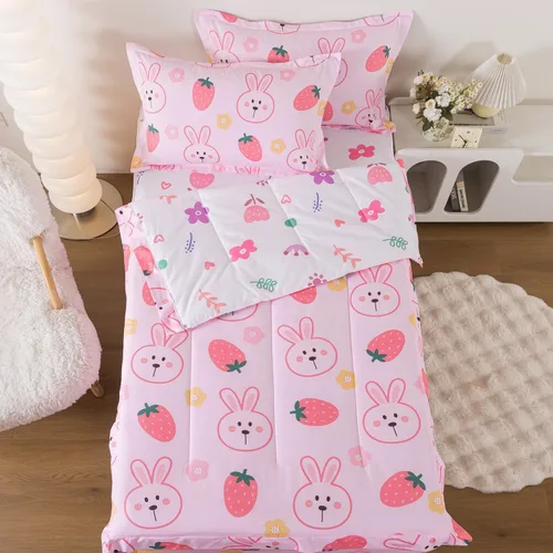 Miniatura 15 de Juego de edredón para niños, ropa de cama con cremallera individual para niños y niñas, ropa de cama con cremallera y sábanas para todas