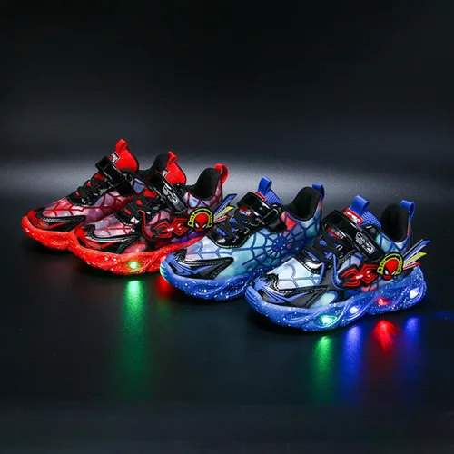 Miniatura 8 de RAYCHY Children's Casual Shoes Boys Breathable Non-Slip Light Sneakers Unisex Luminous Sneakers for Girls Sport Running Shoes