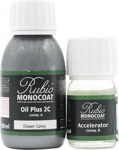 Miniatura 154 de Rubio Monocoat Tinte y acabado para madera de 650 pies cuadrados - Niebla Oil Plus 2C Aceite de linaza de secado rápido, ecológico