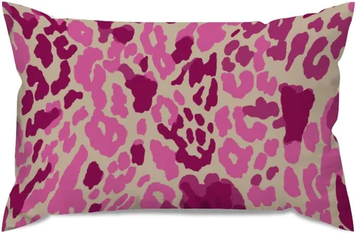Miniatura 95 de ArogGeld Funda de almohada para sofá, guepardo y leopardo, estampado de leopardo, funda de cojín decorativa de granja para sala de estar