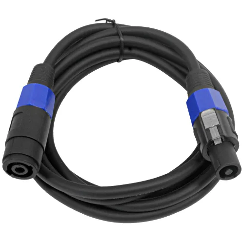 Miniatura 5 de Seismic Audio - SPXC-6-2Pack - Par de cables de extensión Speakon profesionales de 6 pies - Speakon macho a Speakon hembra - Cables de extensión