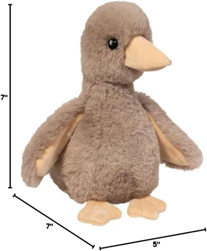 Miniatura 3 de Douglas Marnie - Mini peluche de ganso, pájaro suave y realista de 7.5 pulgadas