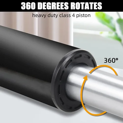 Miniatura 3 de PROFECTUS Repuesto de cilindro de gas para silla de oficina, pistón resistente clase 4, altura ajustable de 5.5 pulgadas, ajuste universal