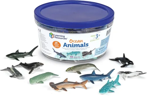 Miniatura 9 de Learning Resources - Juego de 60 figuras de peces para contar