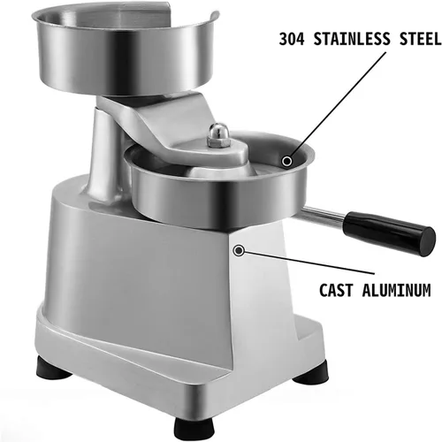 Miniatura 6 de ALDKitchen Hamburger Patty Press Prensa de hamburguesas Herramienta para formar hamburguesas + 500 piezas de hojas de papel gratis