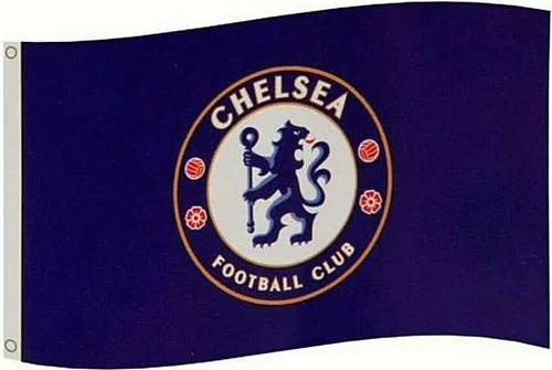 Chelsea FC Flag CC - Aprox. 3' x 5' Escudo grande del equipo