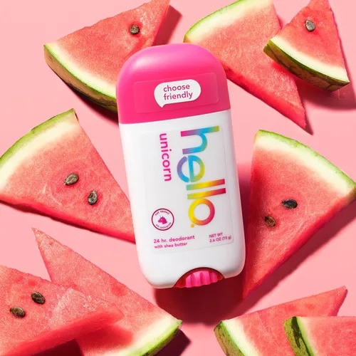 Miniatura 7 de hello Unicorn Desodorante libre de aluminio para mujeres, niñas, seguro para niños, dermatológicamente probado, fragancia natural, paquete de 2