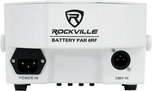 Miniatura 5 de 4 Rockville Batería PAR 6RF Blanco Recargable Inalámbrico DMX Lights+Remotes+Bolsas